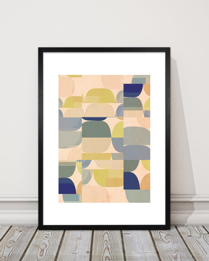 Abstract Prints Pastel B