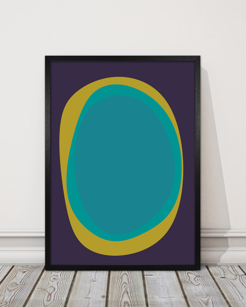 Colourful Bright Abstract Wall Art Print A