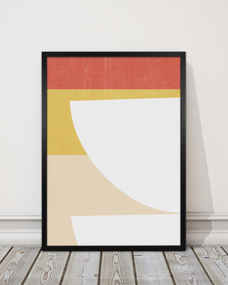 Colourful Mid Century Modern Print B
