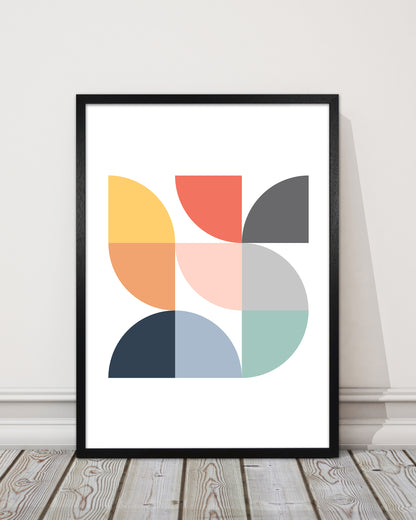 Scandi Quarter Circles Original 