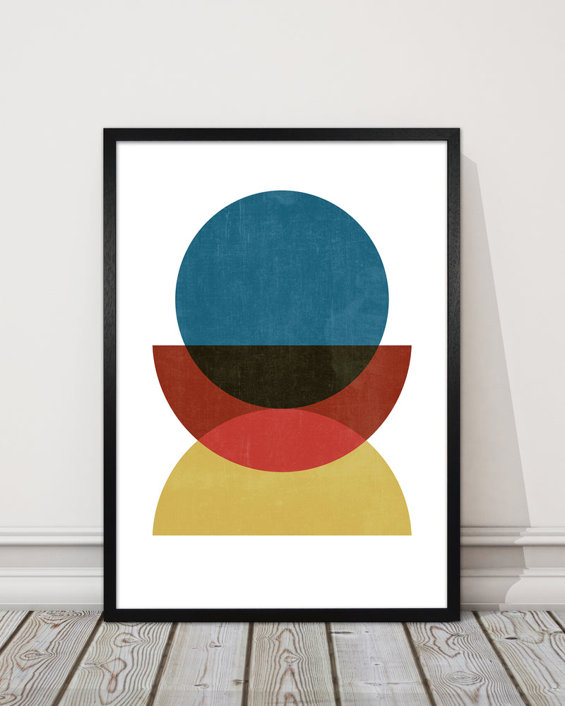 Rainbow Mid Century Print A