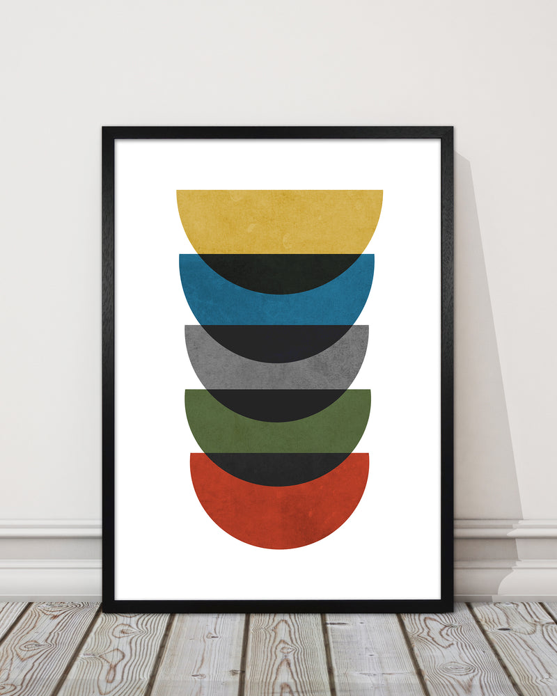 Rainbow Mid Century Print B