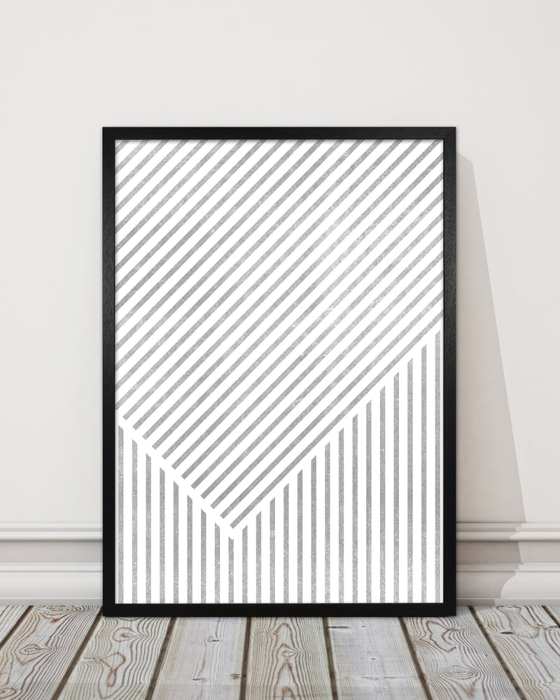 Mid Century Texture Lines A