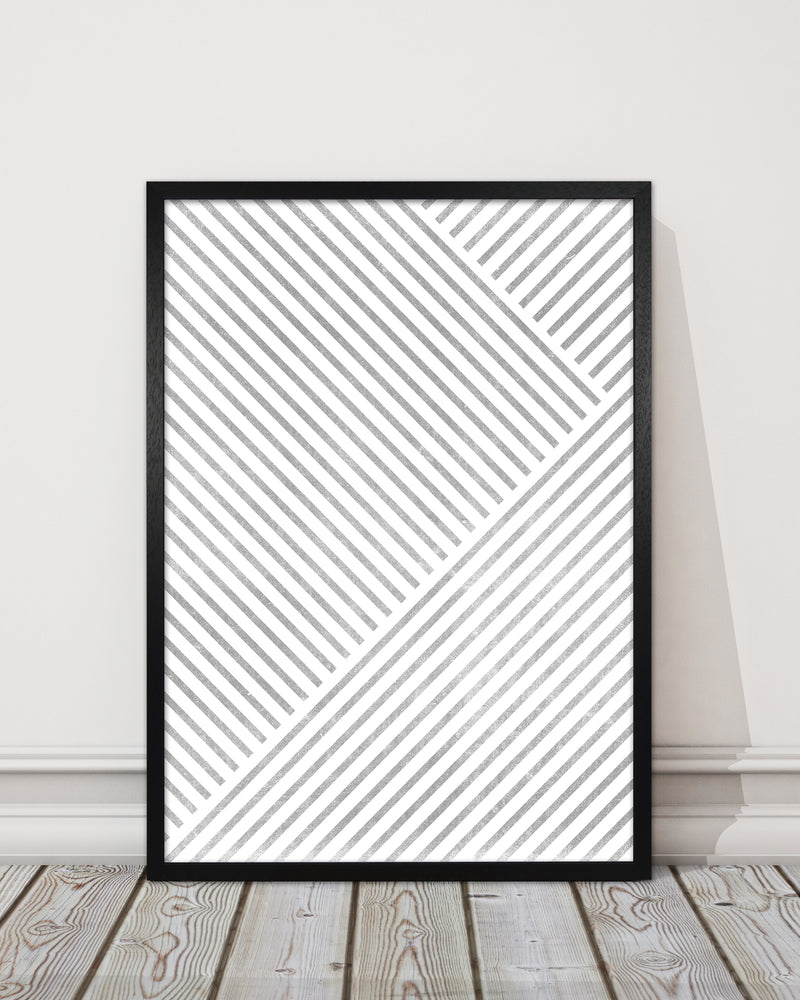 Mid Century Texture Lines B