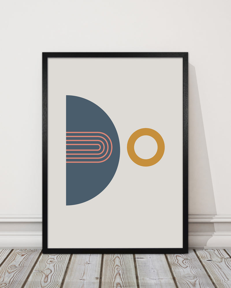 Mid Century Modern Prints on Grey B
