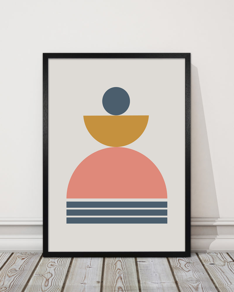 Mid Century Modern Prints on Grey C