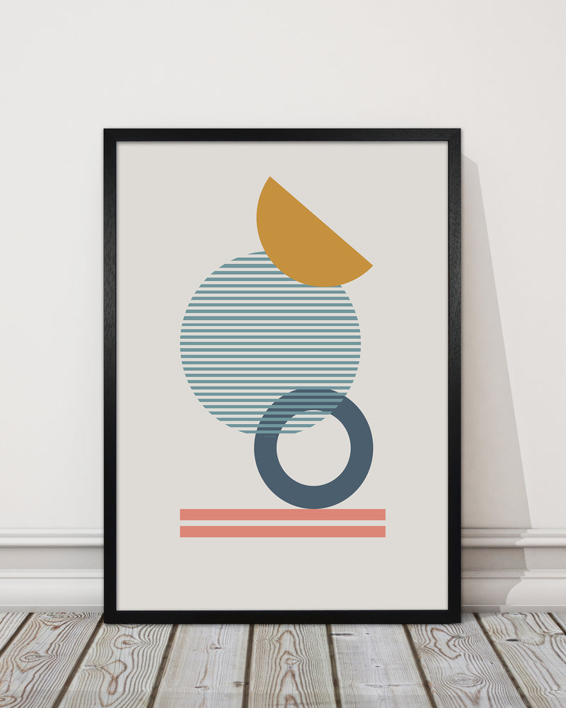 Mid Century Modern Prints on Grey E