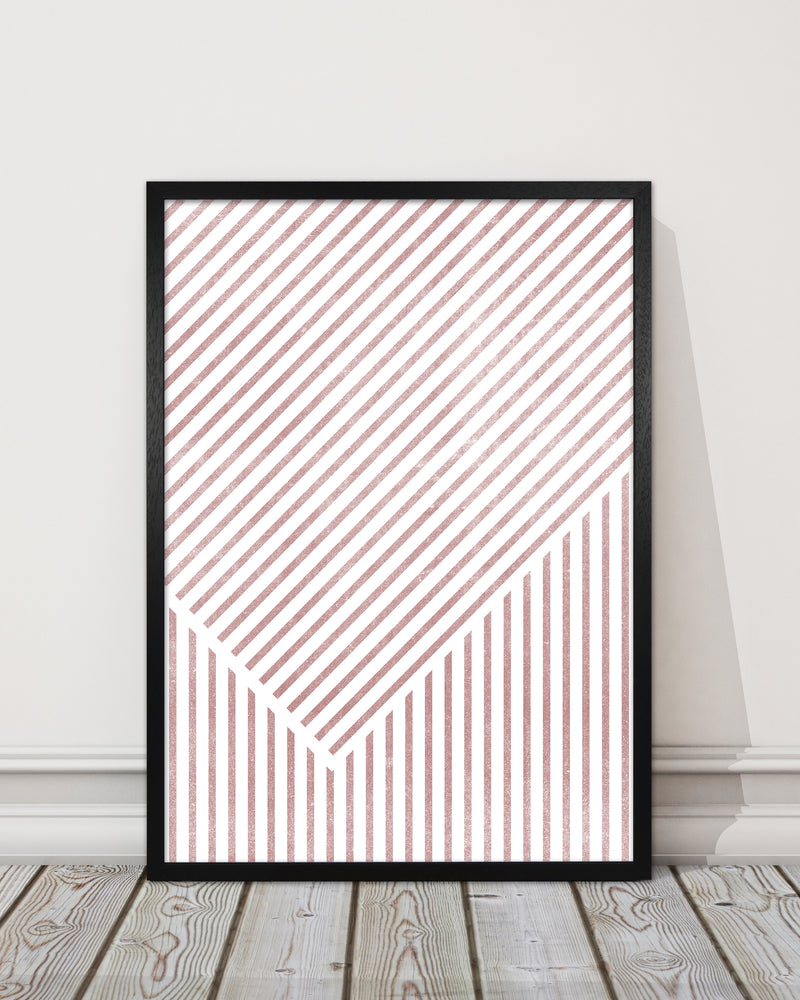 Set of Red Lines Modern Art B
