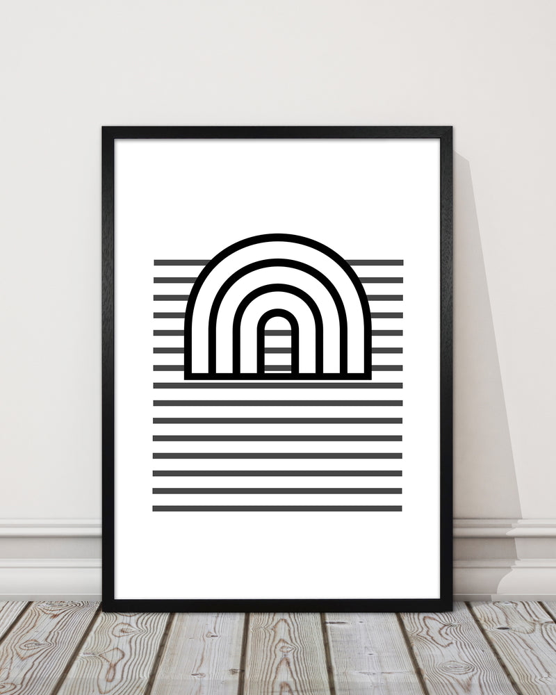 3D Rainbow and Lines Original
