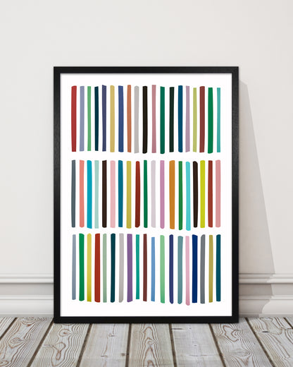 Scandinavian Lines Artwork Original
