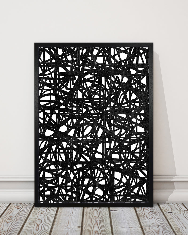 Black Graphic Print Original 
