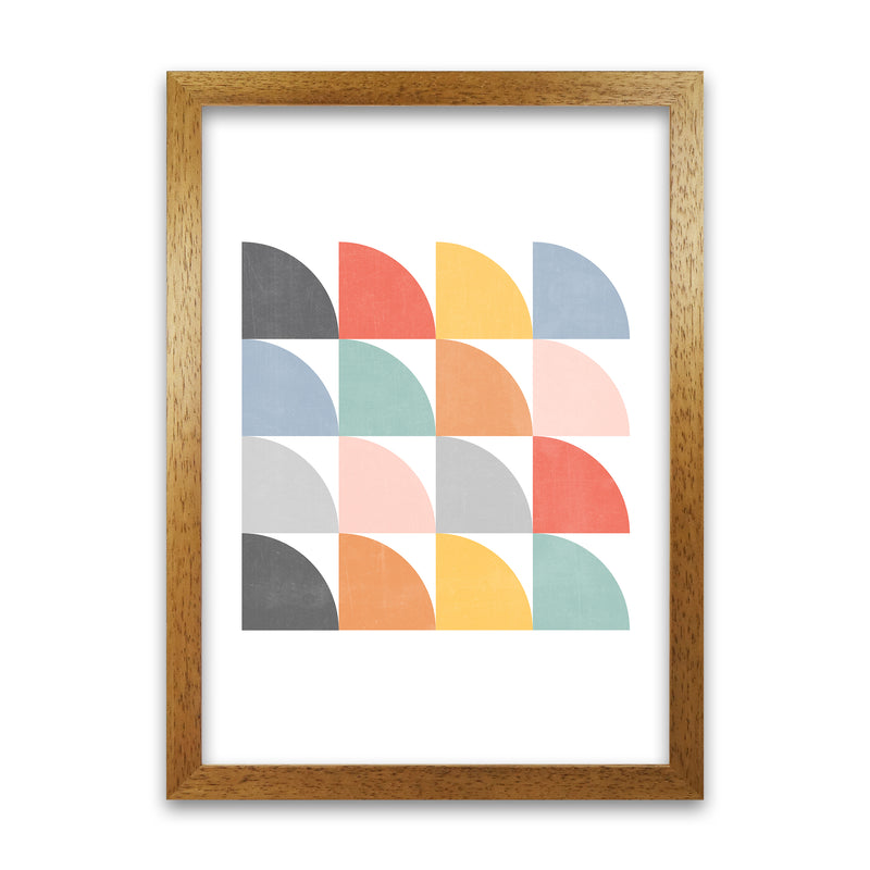 Scandinavian Quarter Circles Original flat