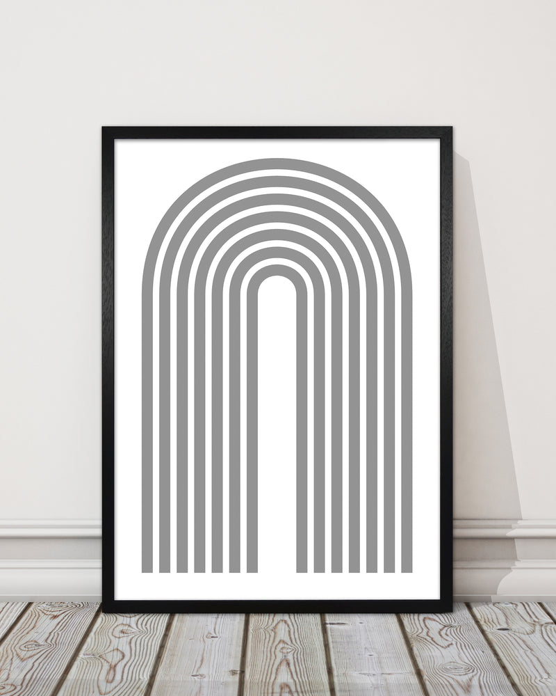 Grey Modern Rainbow Original 
