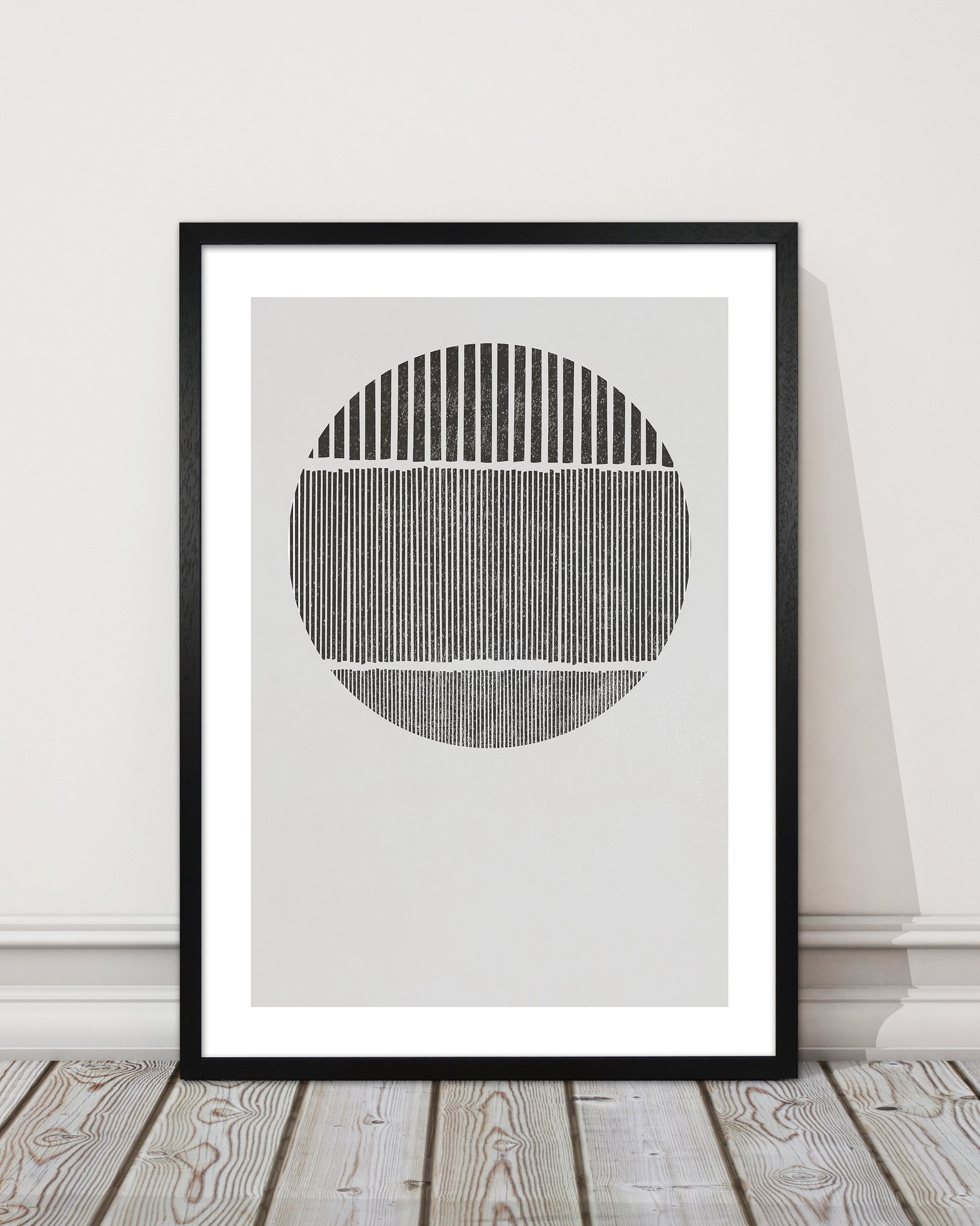 Mid Century Black and White