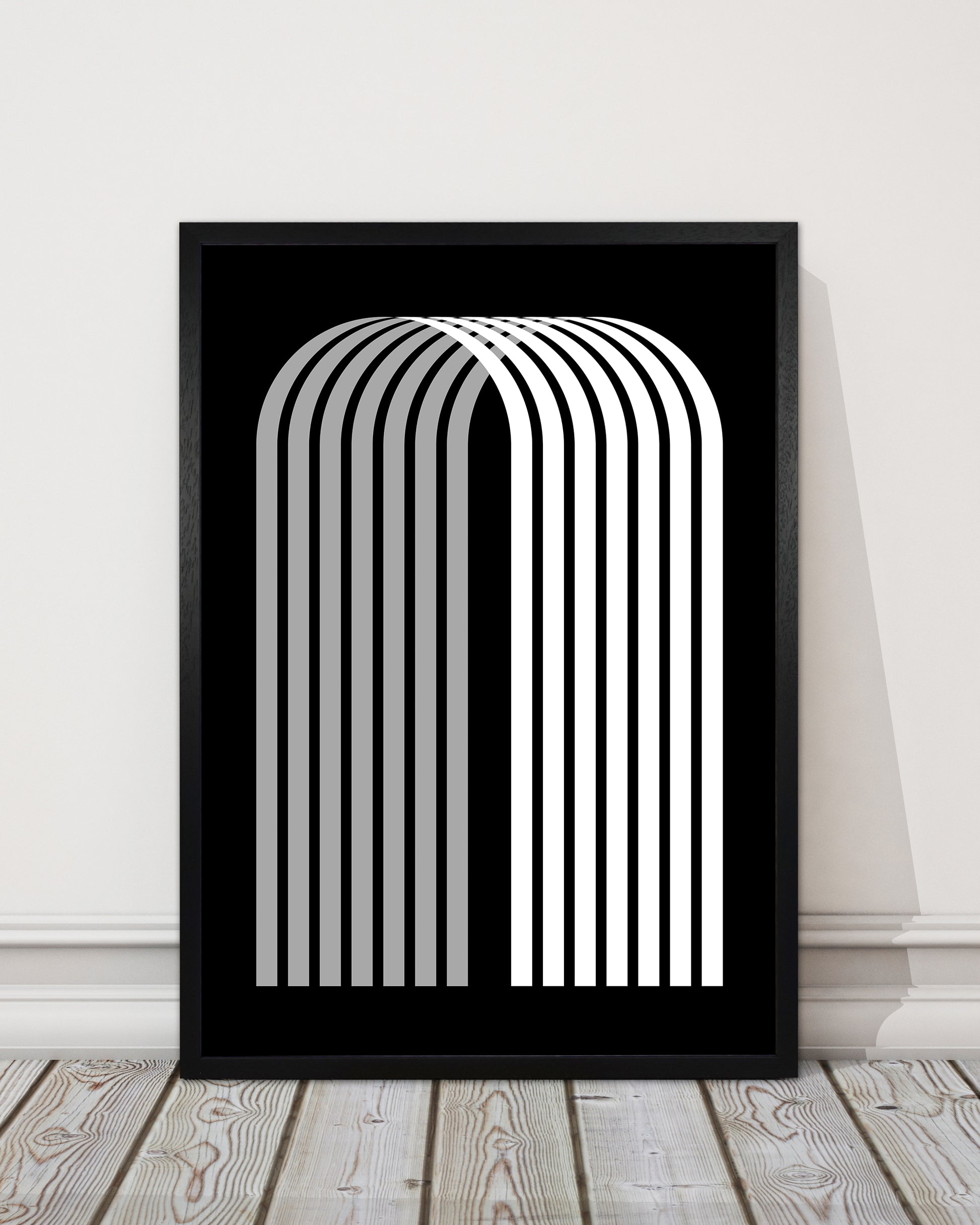 Modern BW Geometric Original 