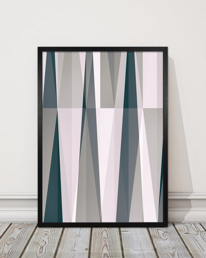 Mono Triangles Abstract Original 