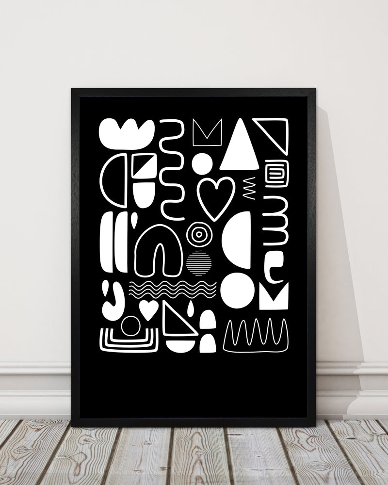 White and Black Scandi Shapes