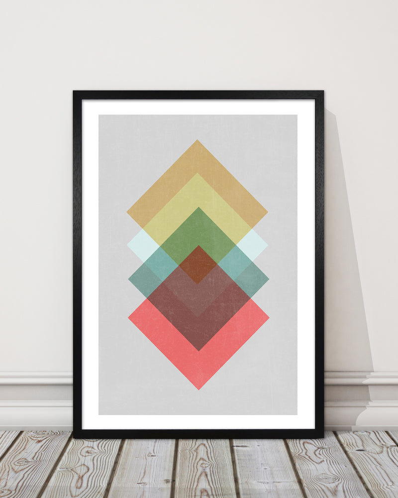 Mid Century Shapes in Scandi Colours B