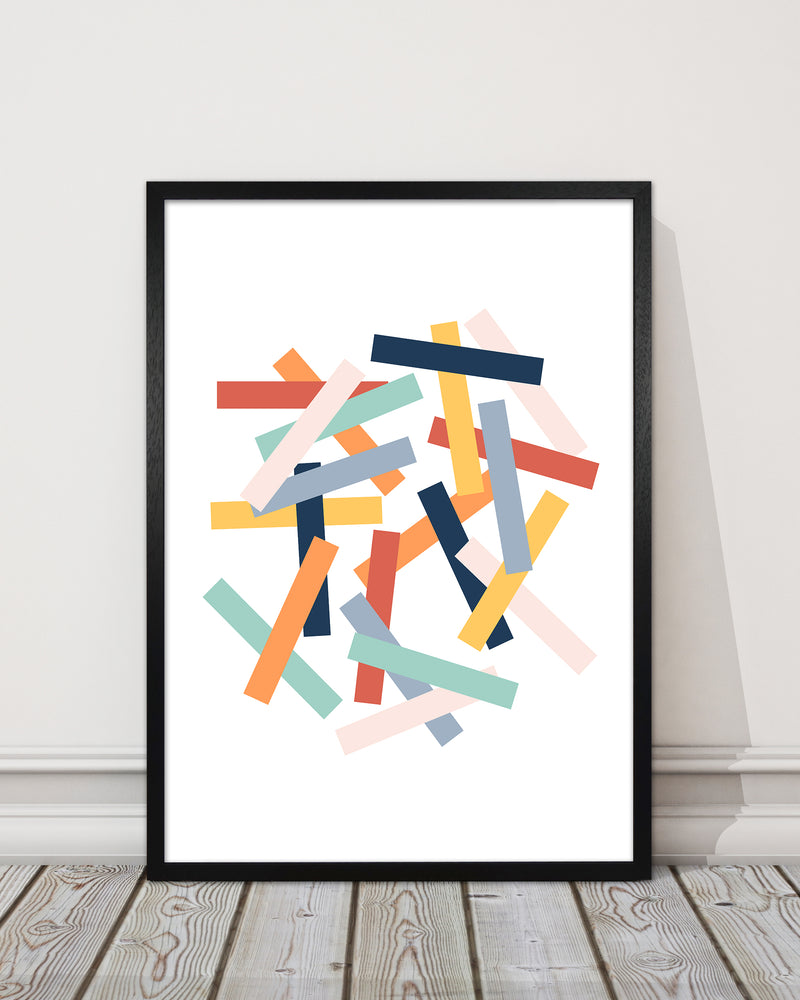 Colorful Scandinavian Lines Original 
