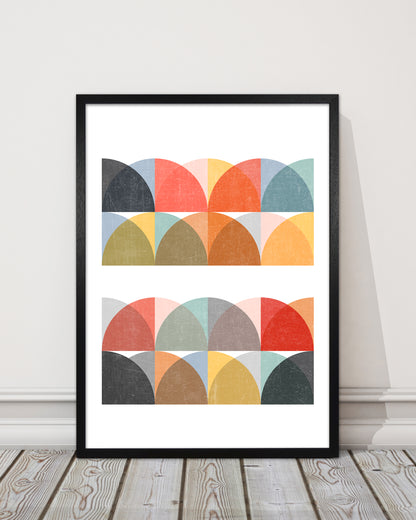 Scandinavian Colorful Geo Original2 