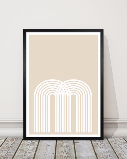 Art Deco Neutral Original 