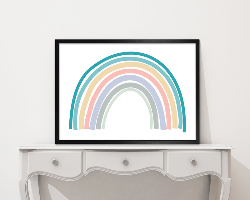 Multicolour Rainbow Art Original 