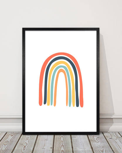 Rainbow on White Original 