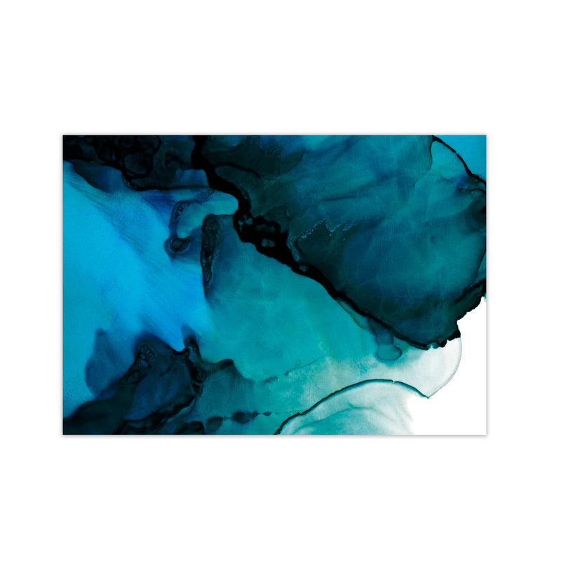 Blue Inspiration Watercolor Original  A1 Print Only