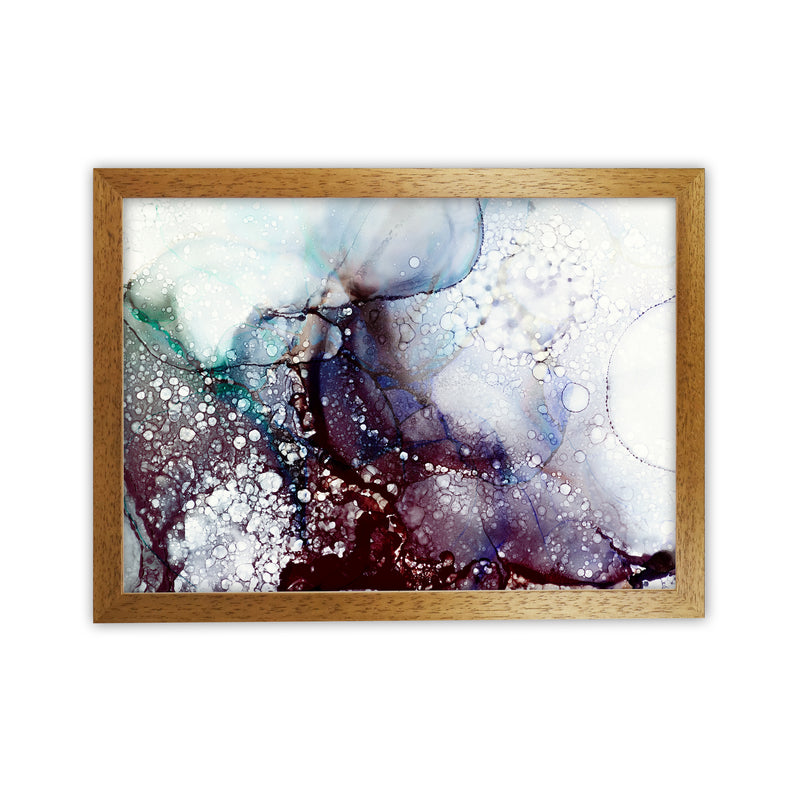 Textured Watercolor Original   A1 Honey Oak Frame