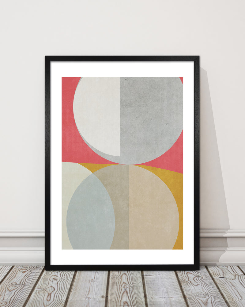 Abstract Colourful Circles Original 