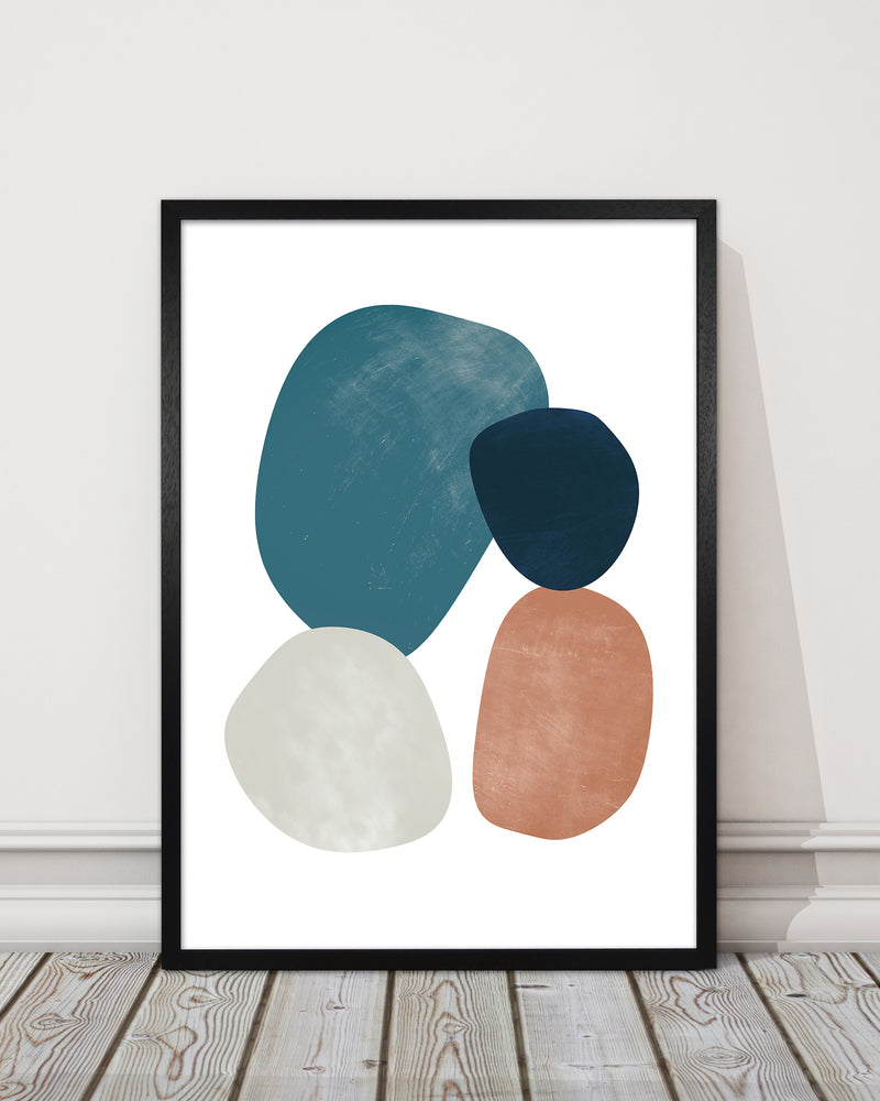 Abstract Earth Shapes Print Original