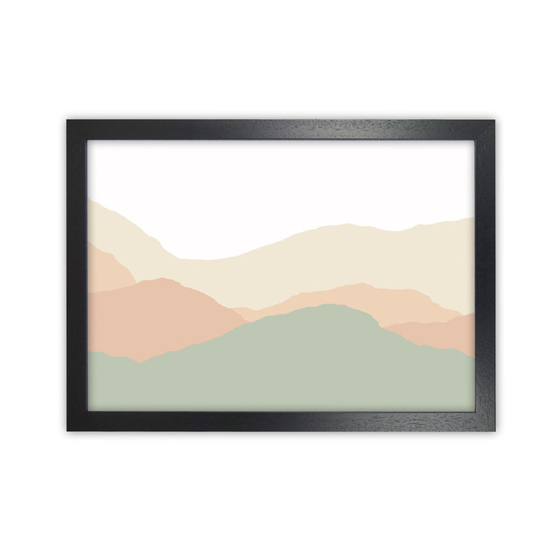 Abstract Landscape Light print