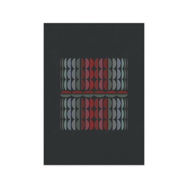 Abstract Shapes on Grey Original A1 Print Only