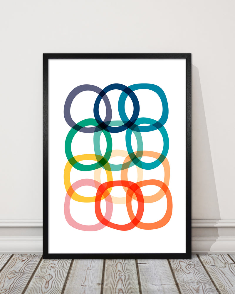 Colorful Rings Print
