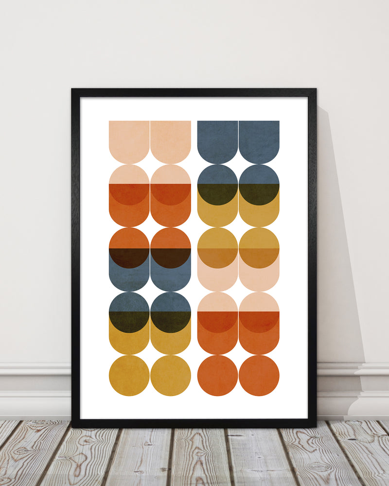 Mid Century Modern Colorful Original