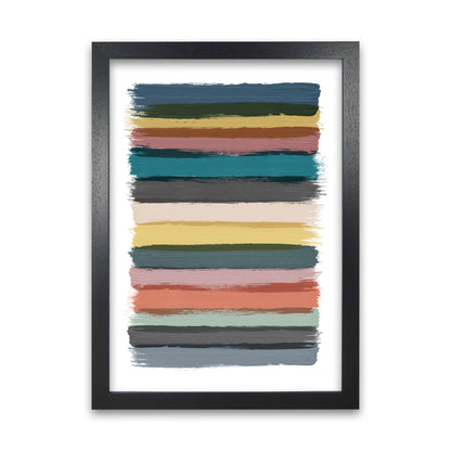 Multicolor Brush Strokes Original