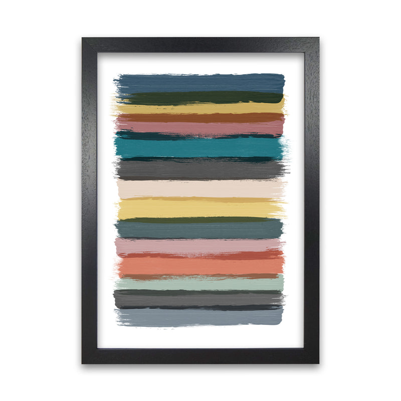 Multicolor Brush Strokes Original