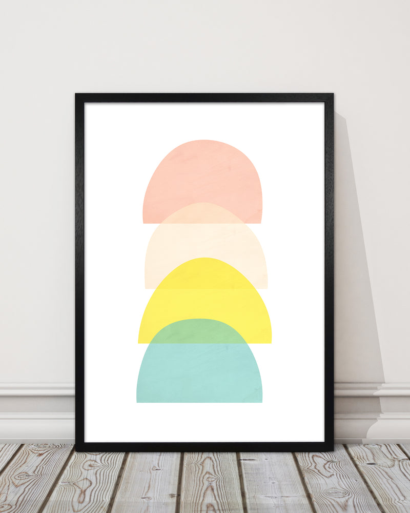 Semi Circle Summer Colours Original