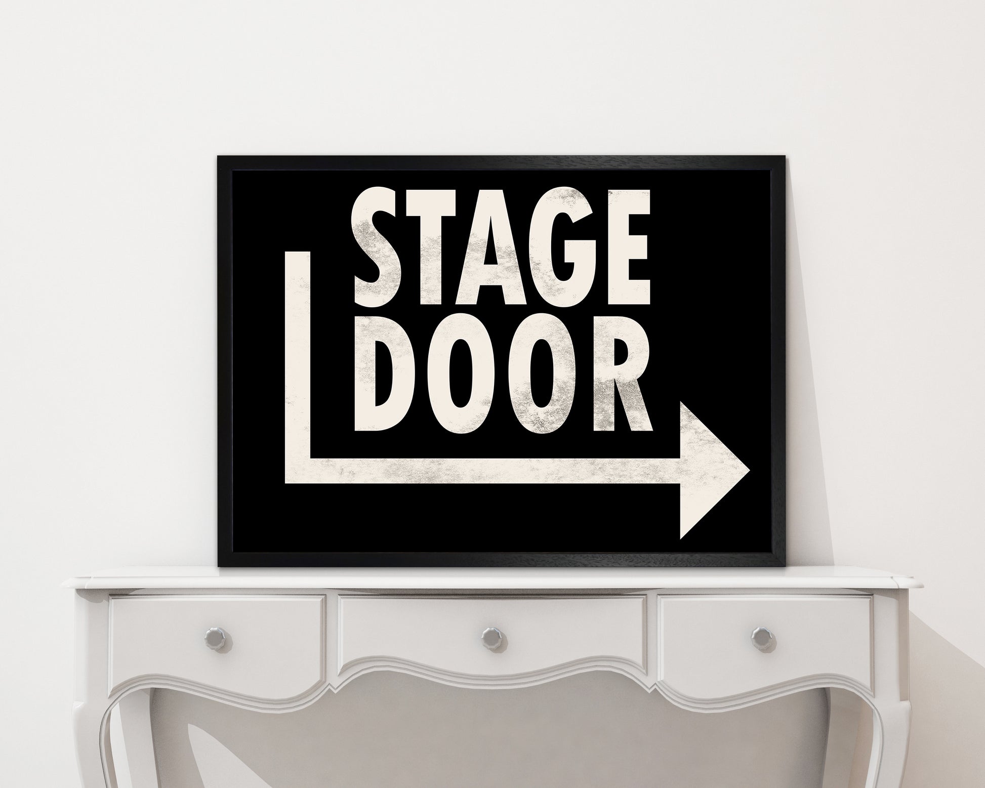 Stage Door Horizontal Wall Art