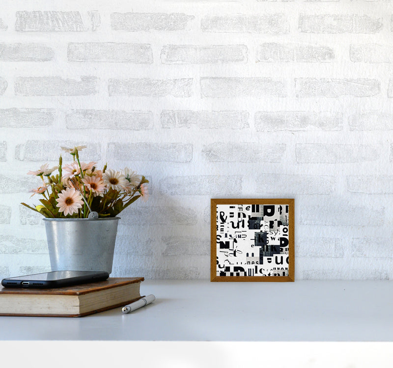 Black and White Typography Pair A Original3030 Print Only