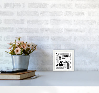 BW Scandi Shapes Square Original3030 Oak Frame