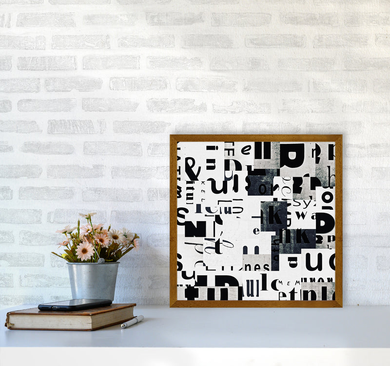 Black and White Typography Pair A Original5050 Print Only