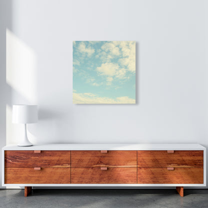 Square Cloud Art Print B 60x60 Canvas