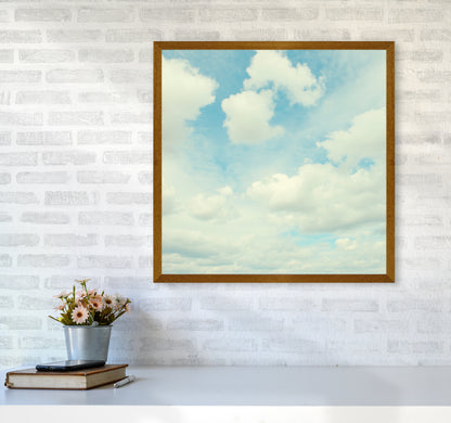 Square Cloud Art Print A6060 Print Only