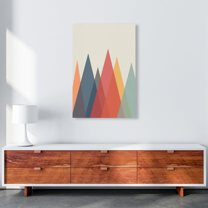 Portrait Mountain Abstract Original A1 Canvas