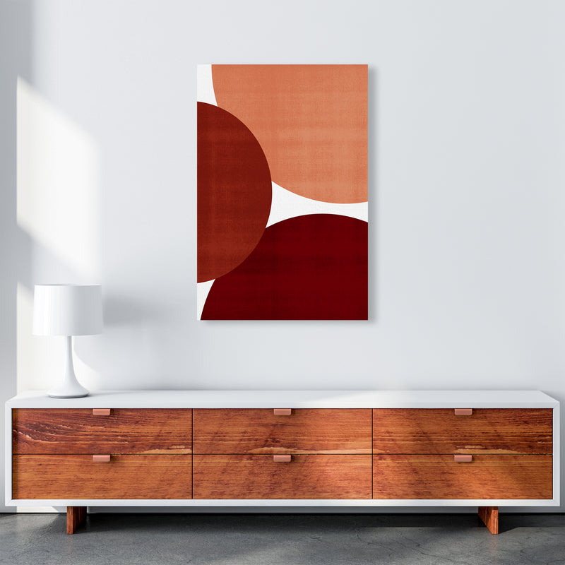 Abstract Art Reds Original Modern Contemporary Art Print by Print Punk Studio A1 Canvas