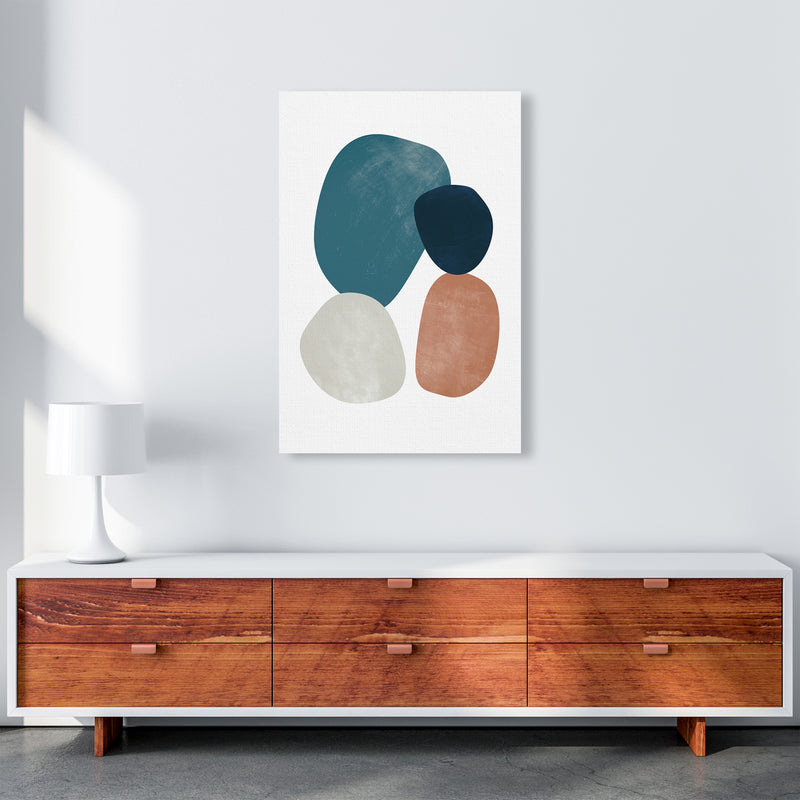 Abstract Earth Shapes Print Original A1 Canvas