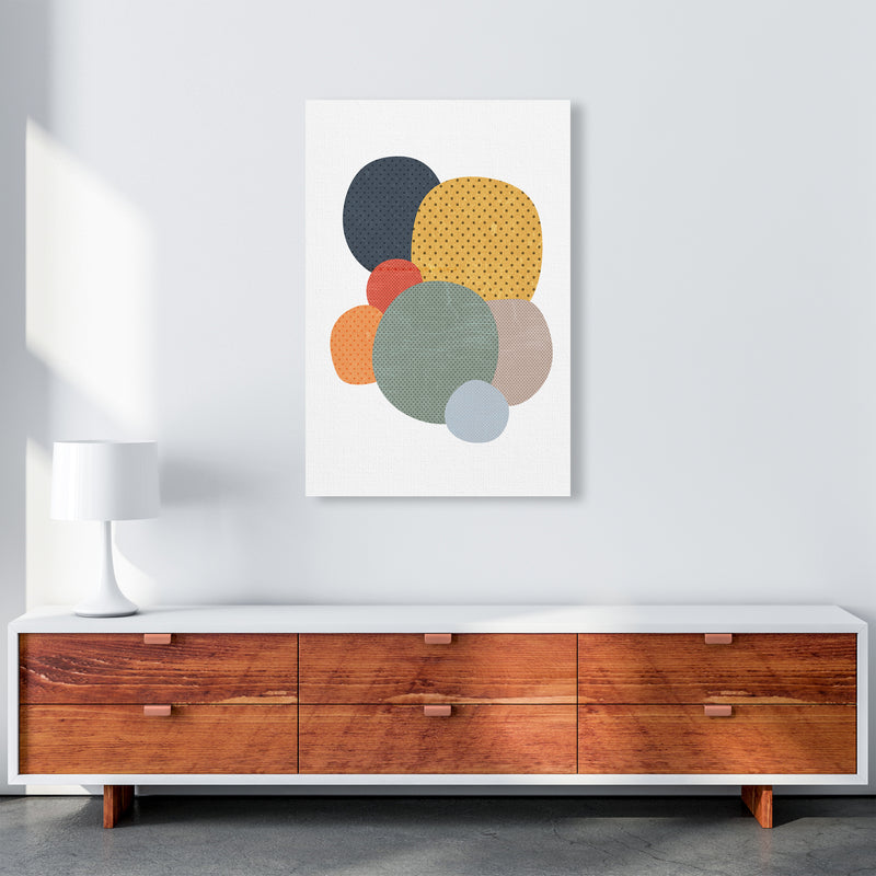 Fun Abstract Nursery Shapes Original A1 Canvas