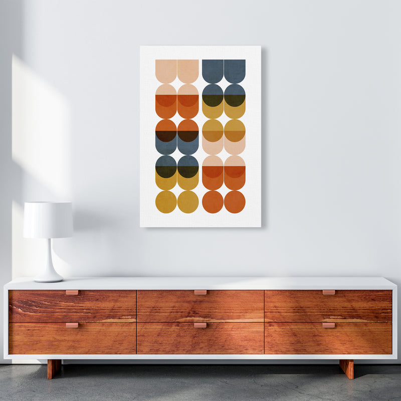 Mid Century Modern Colorful Original A1 Canvas