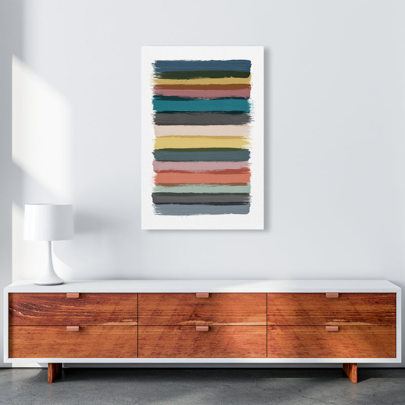 Multicolor Brush Strokes Original A1 Canvas
